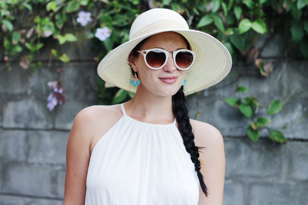 White Pleated Maxi Dress | how to style a maxi dress | how to wear a maxi dress | maxi dress style tips | summer fashion tips | summer outfit ideas | summer style tips | what to wear for summer | warm weather fashion | fashion for summer | style tips for summer | outfit ideas for summer || Dressed to Kill