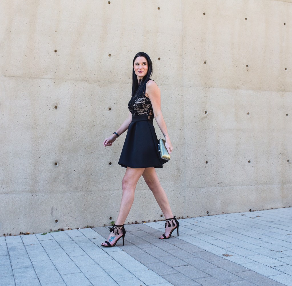 Black Lace Dress